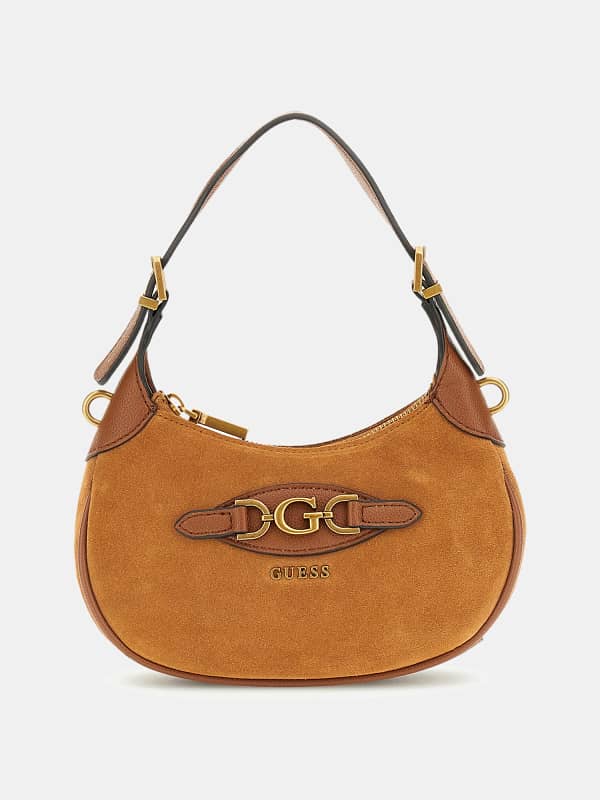 Guess Malva Suede Mini Shoulder Bag