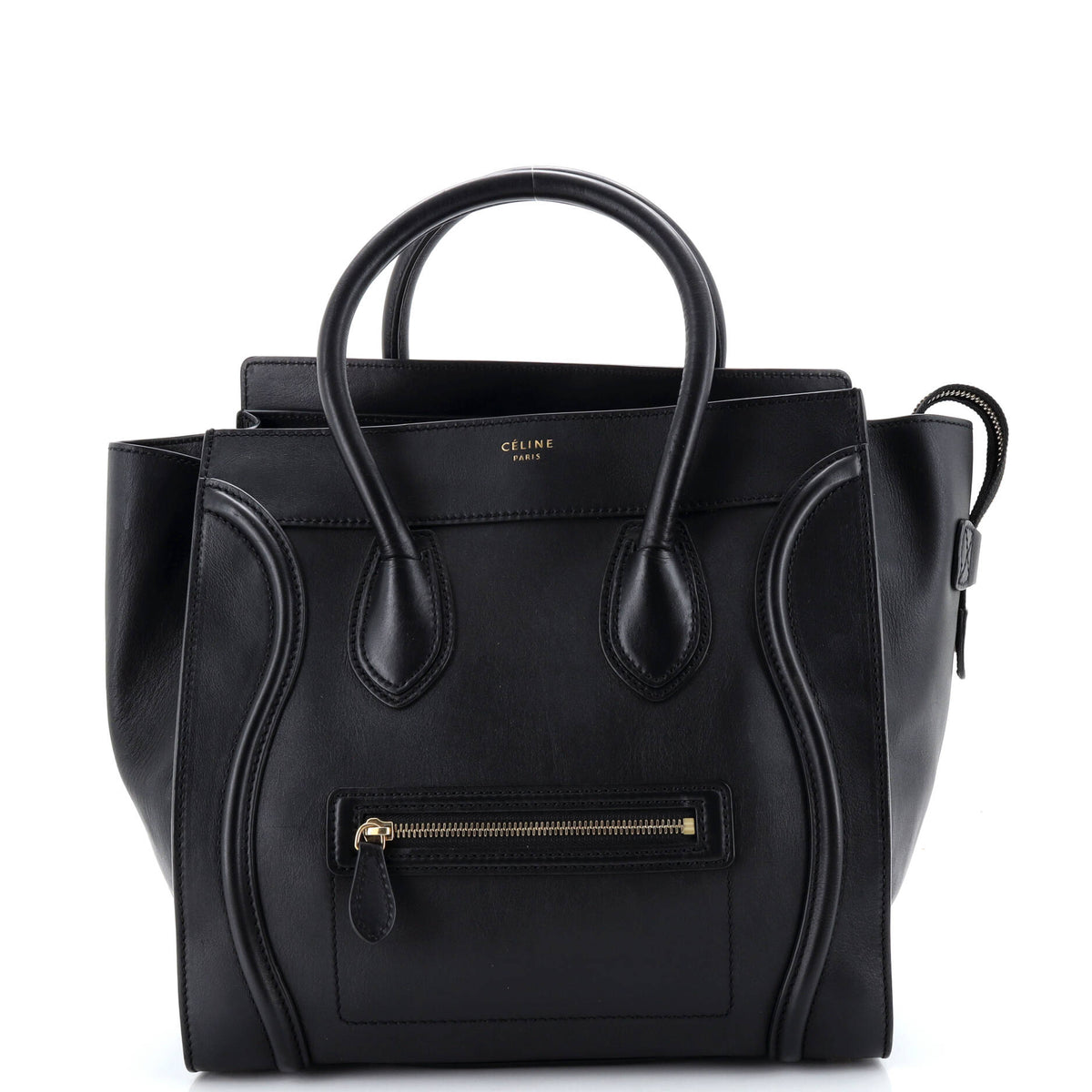 Celine CELINE Luggage Bag Smooth Leather Mini
