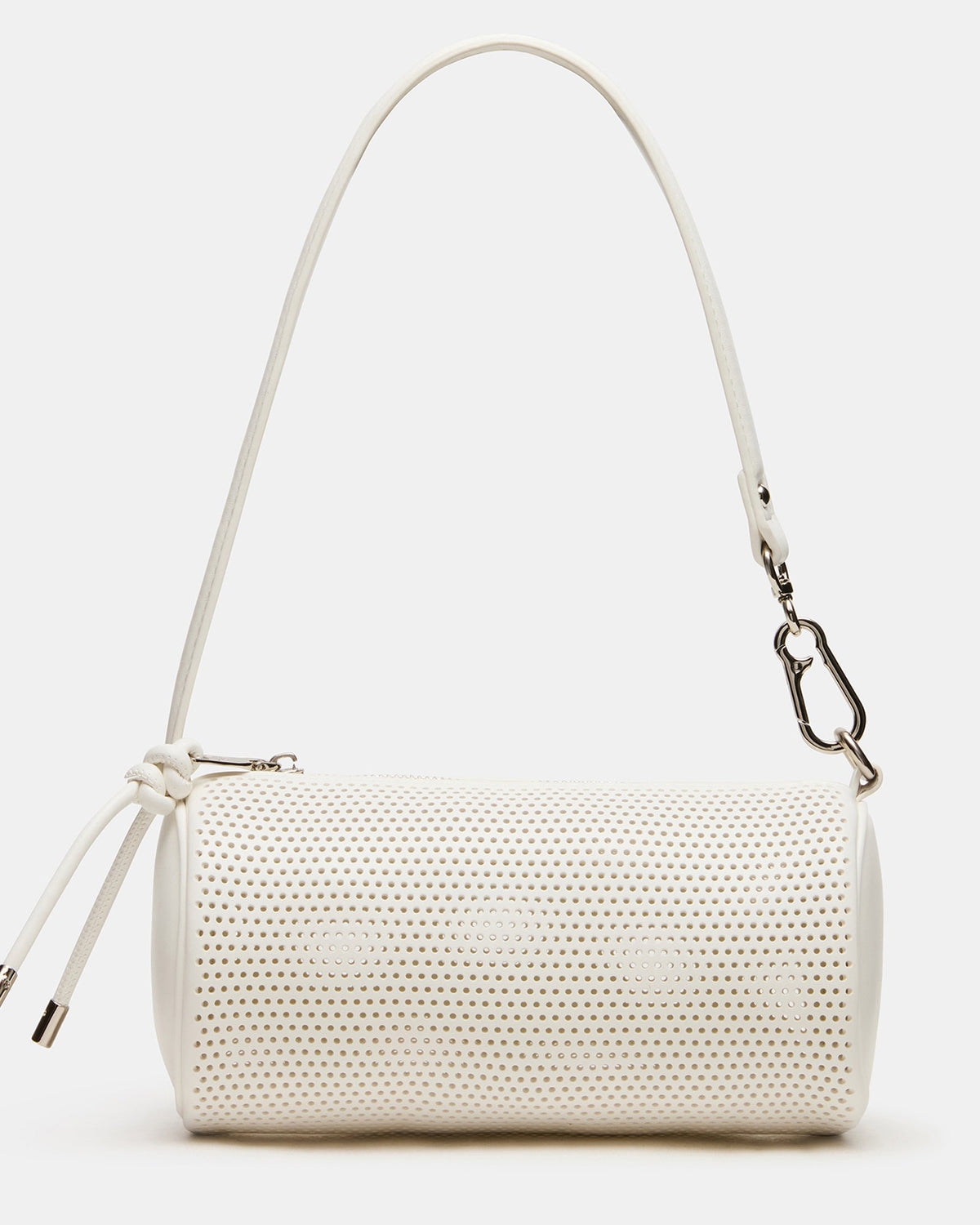 Steve Madden Women's Priya Perforated Bag - White - Synthetic