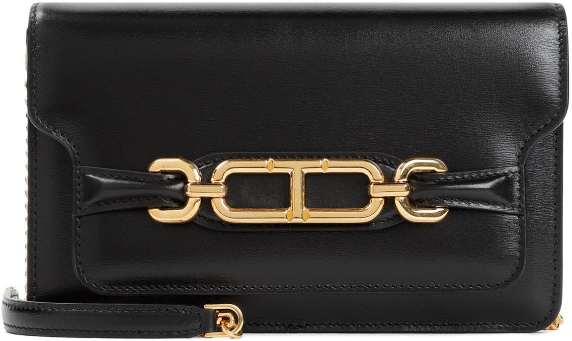 Tom Ford Women's Whitney Calf Leather Handbag in Black | Size UNICA | L1738LCL056X