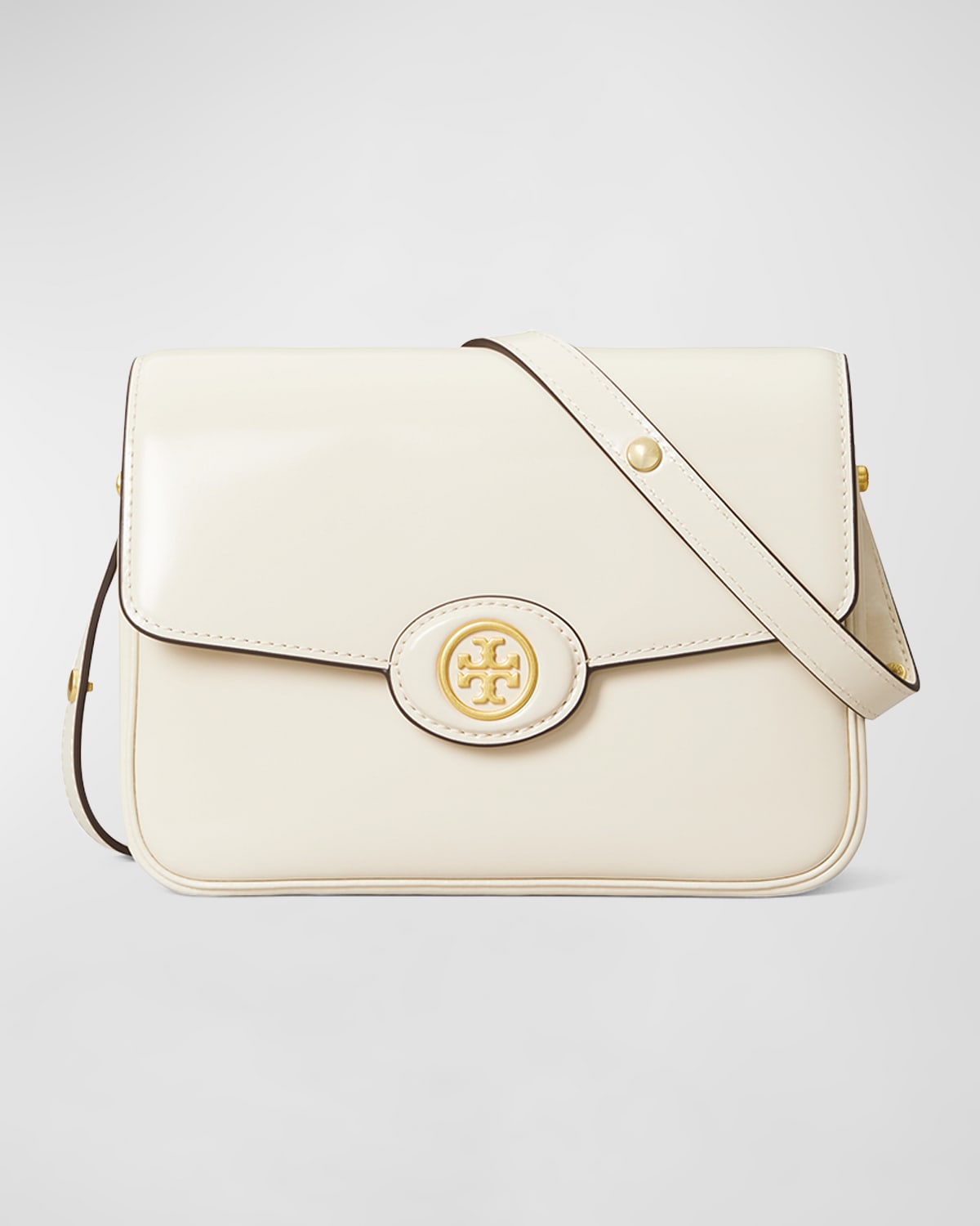 Tory Burch Robinson Convertible Patent Shoulder Bag