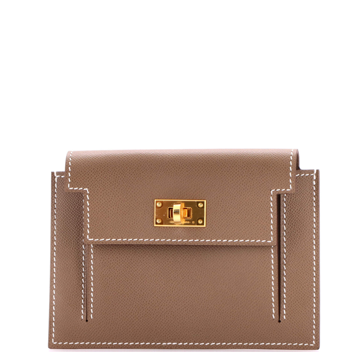 Herm?s Kelly Pocket Compact Wallet Epsom
