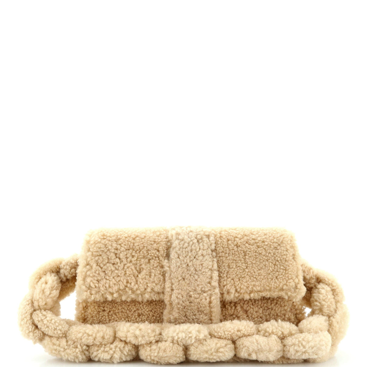 Jacquemus Le Bambidou Flap Bag Shearling