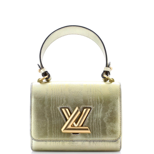 Twist Handbag Gravity Gold Calfskin PM