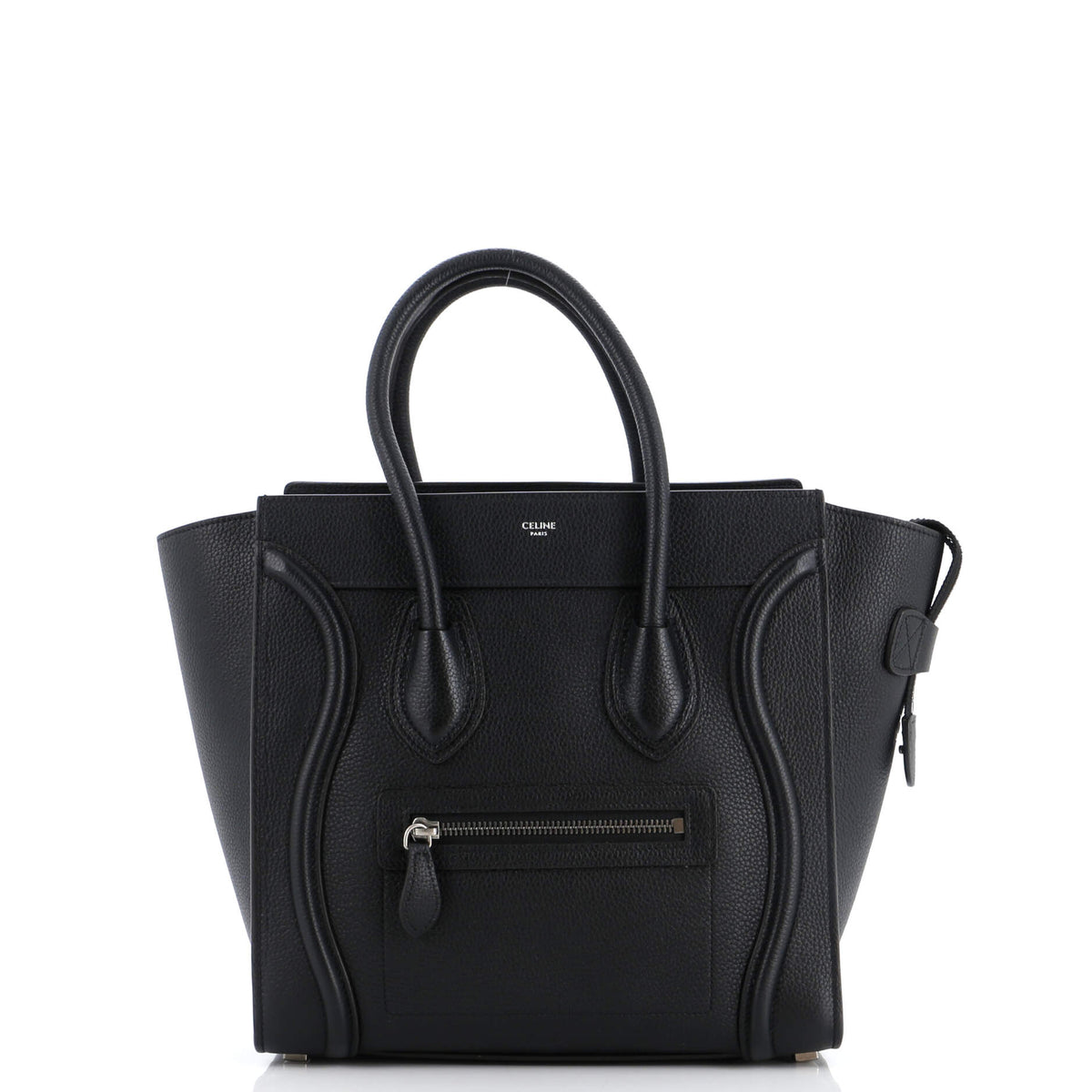 Celine CELINE Luggage Bag Grainy Leather Micro