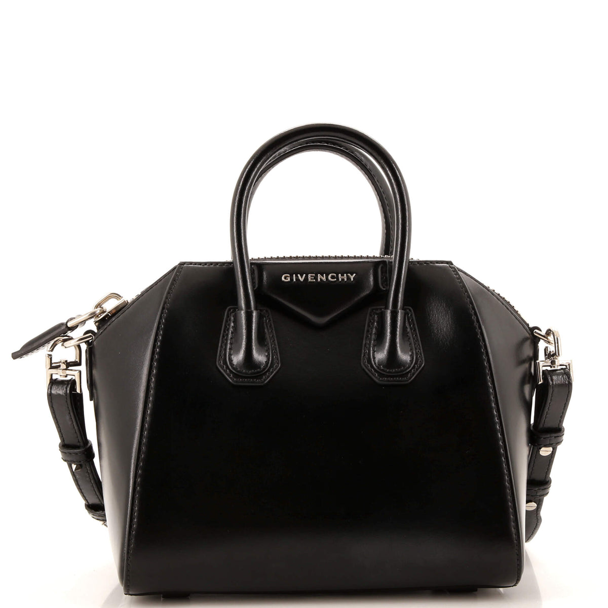 Givenchy GIVENCHY Antigona Bag Glazed Leather Mini