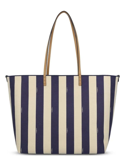 Women's Roll Large Shopping Bag in Beigemidn | 8BH425AS86