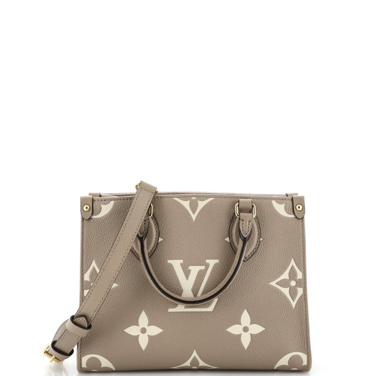 Louis Vuitton OnTheGo Tote Bicolor Monogram Empreinte Giant PM