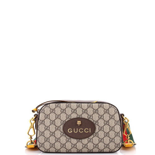 GUCCI Neo Vintage Camera Messenger Bag GG Coated Canvas
