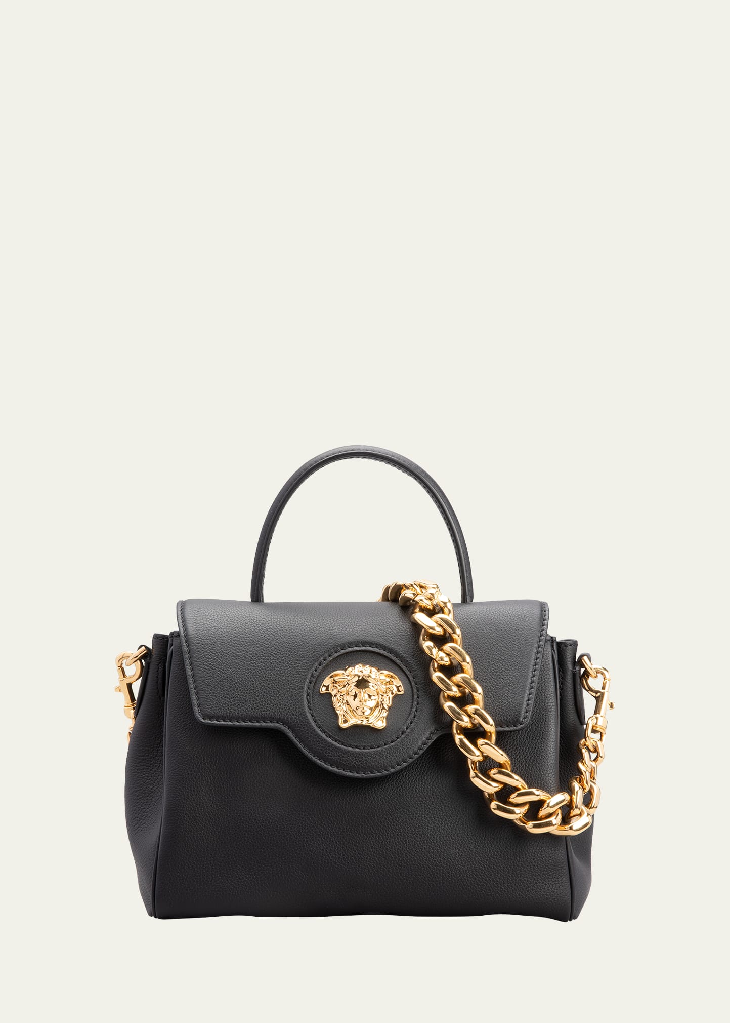 Versace La Medusa Top-Handle Bag