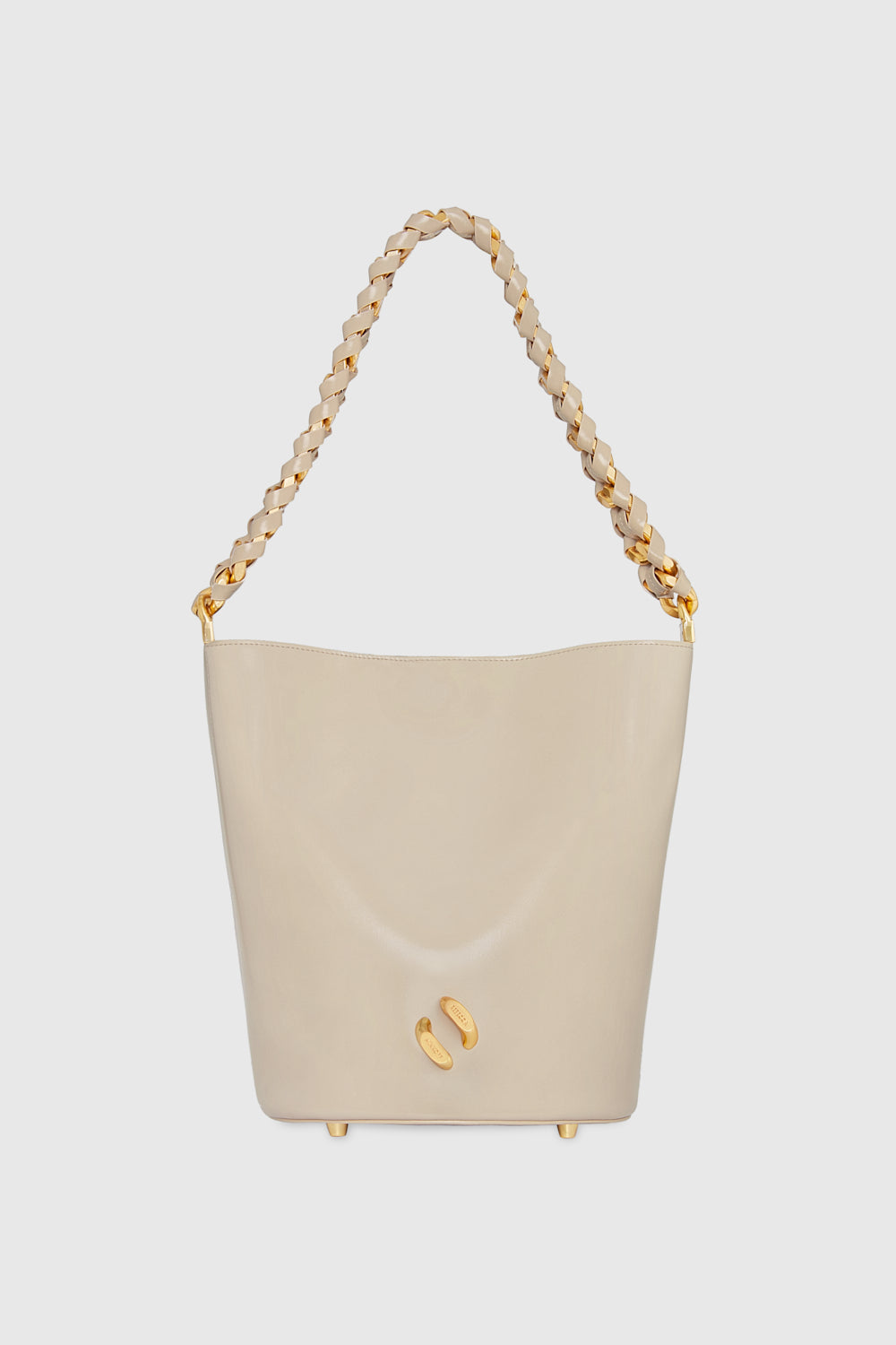 Rebecca Minkoff Infinity Bucket Bag In Stone