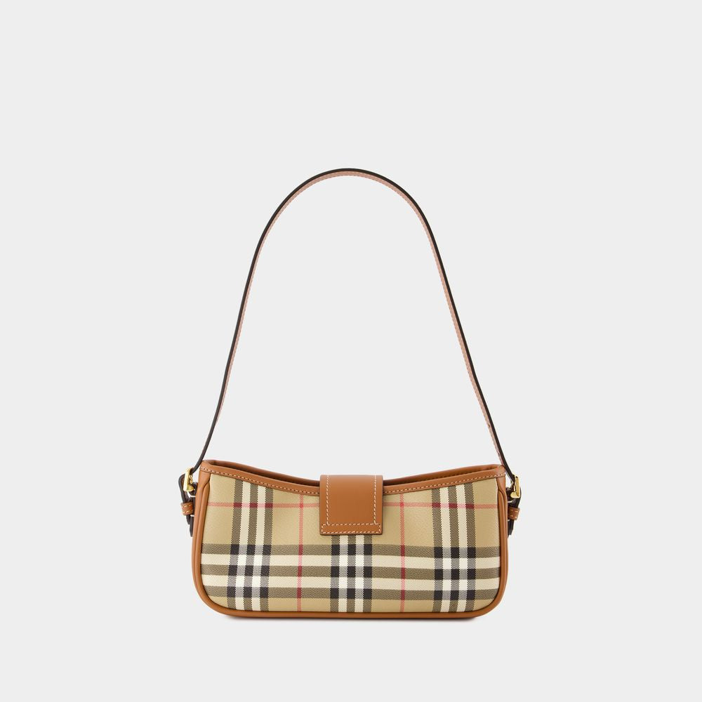 Burberry Women's Check Sling Bag in Brown | 8092074