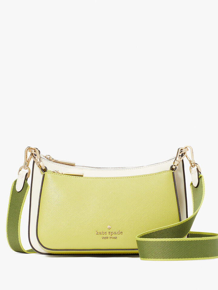 Kate Spade Au Duet Colorblock Saffiano Leather Crossbody