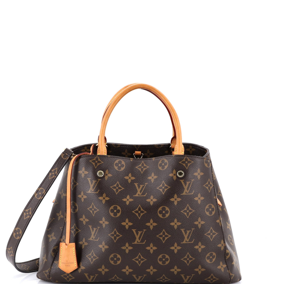 Louis Vuitton Montaigne Handbag Monogram Canvas MM
