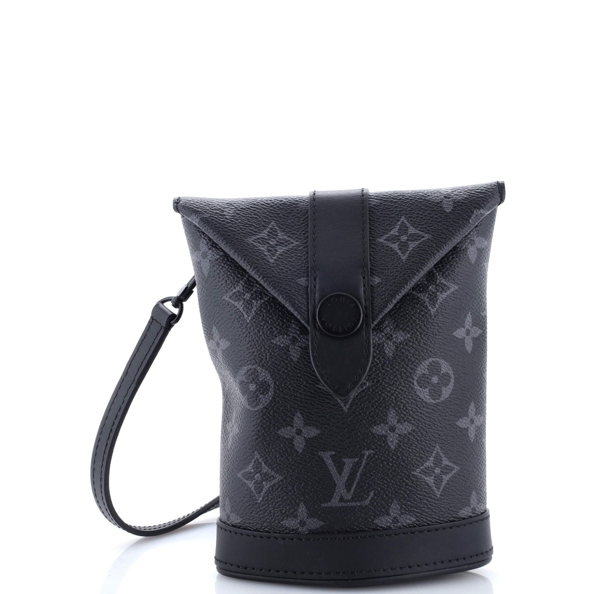 Louis Vuitton Envelope Pouch Monogram Eclipse Canvas