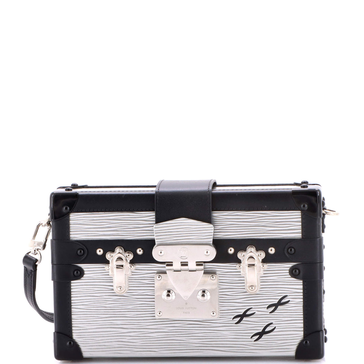 Louis Vuitton Petite Malle Handbag Epi Leather