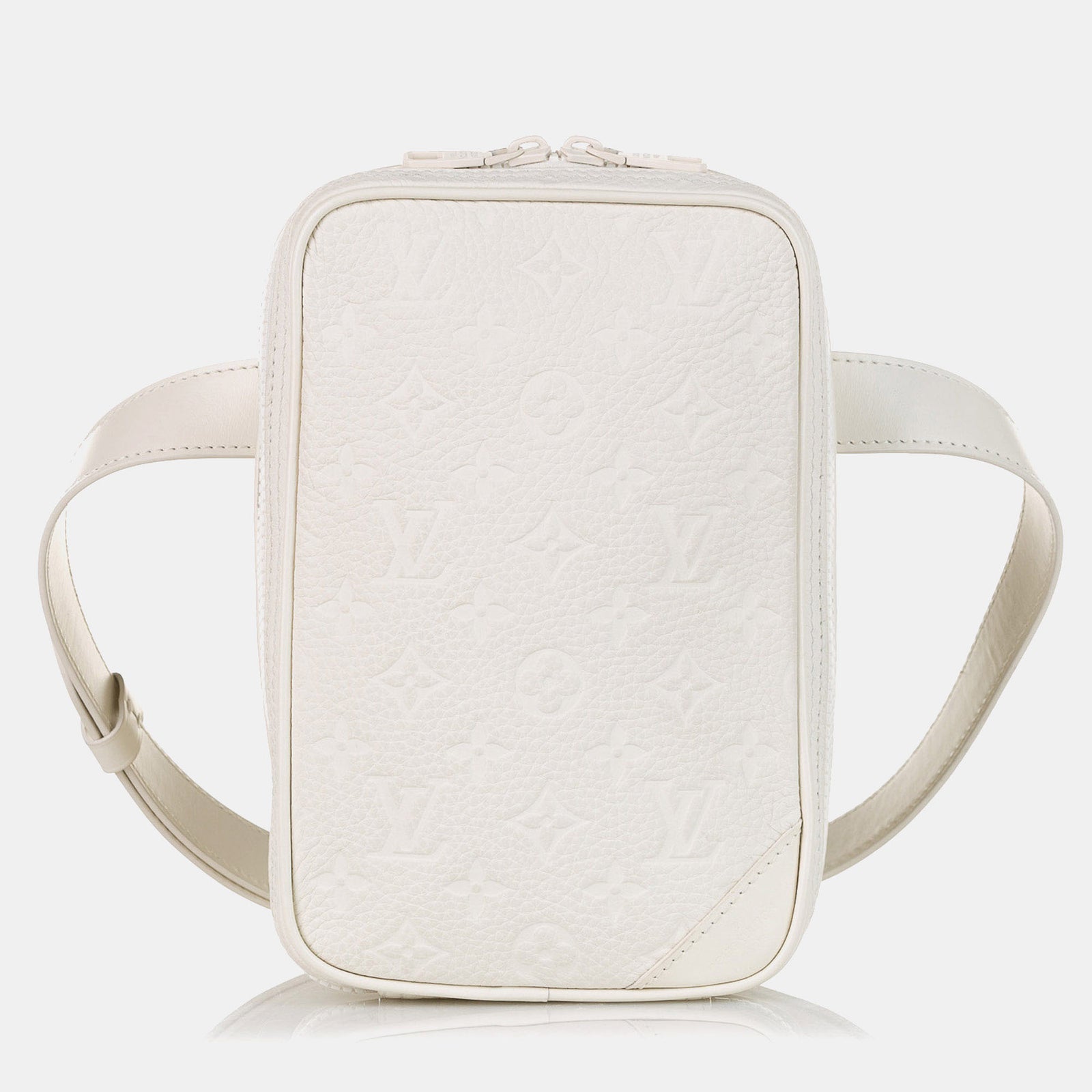 Louis Vuitton Taurillon Utility-Seitentasche mit Monogramm