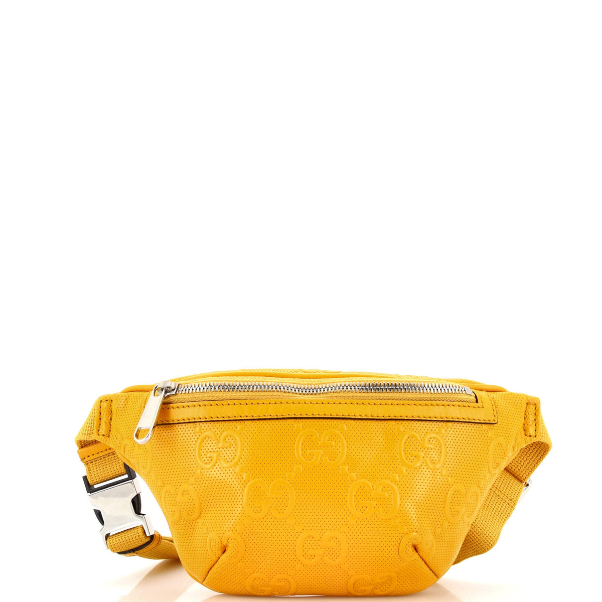 Gucci GUCCI Belt Bag GG Embossed Perforated Leather Small