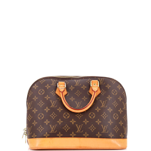 Vintage Alma Handbag Monogram Canvas PM