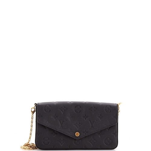 Felicie Pochette Monogram Empreinte Leather