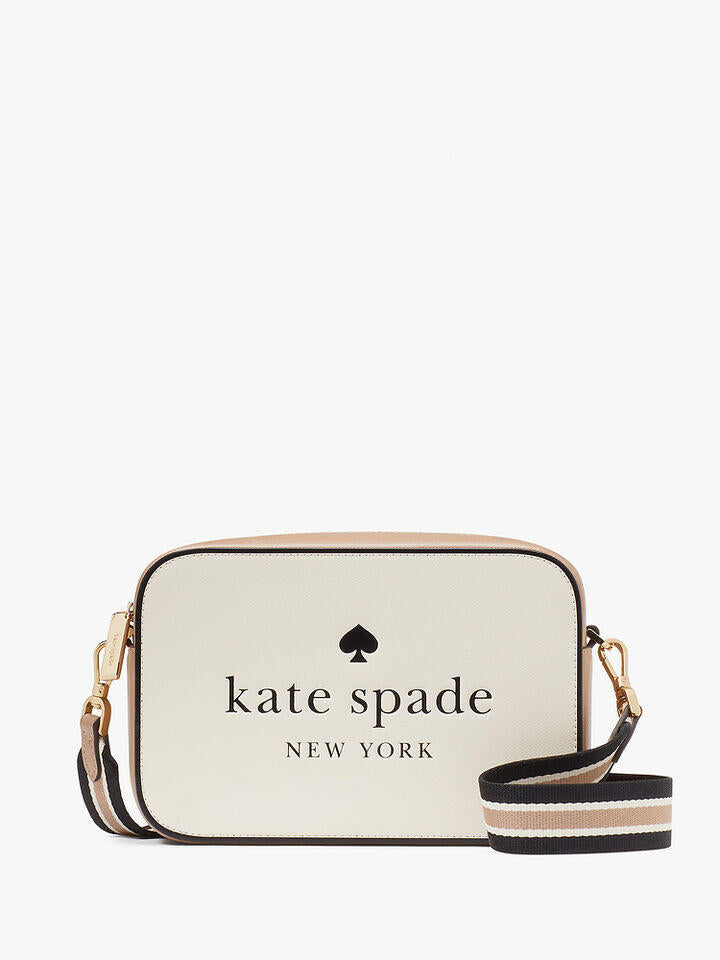 Kate Spade Au Oh Snap Colorblock Saffiano Leather Mini Camera Bag