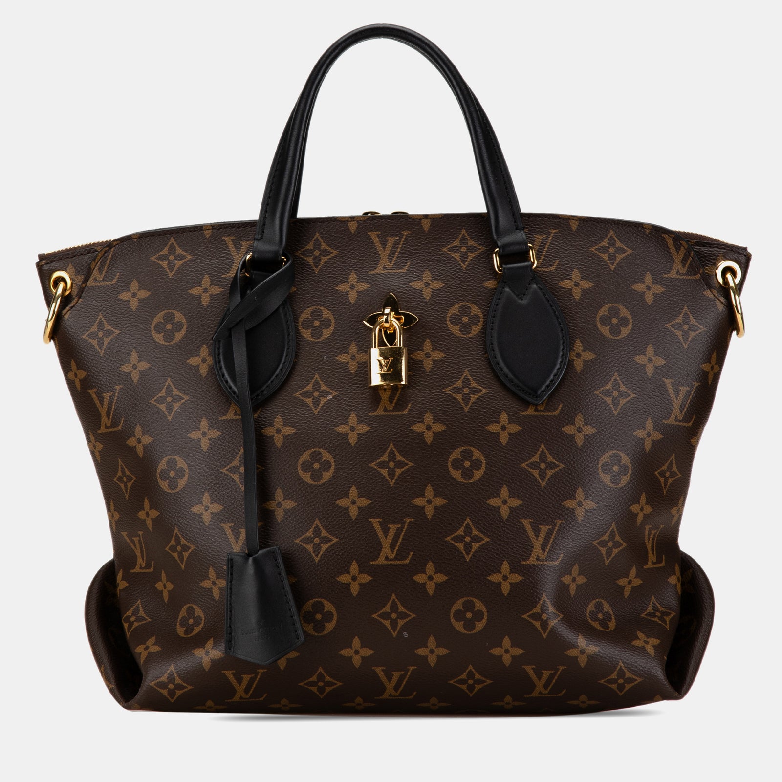 Louis Vuitton Tragetasche PM mit Reißverschluss und Monogramm-Blume