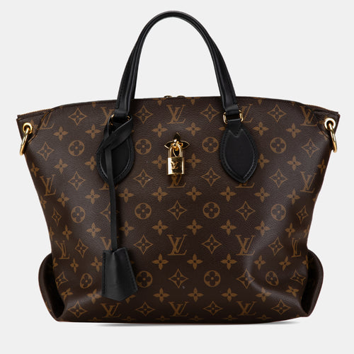 Monogram Flower Zipped Tote PM Bag