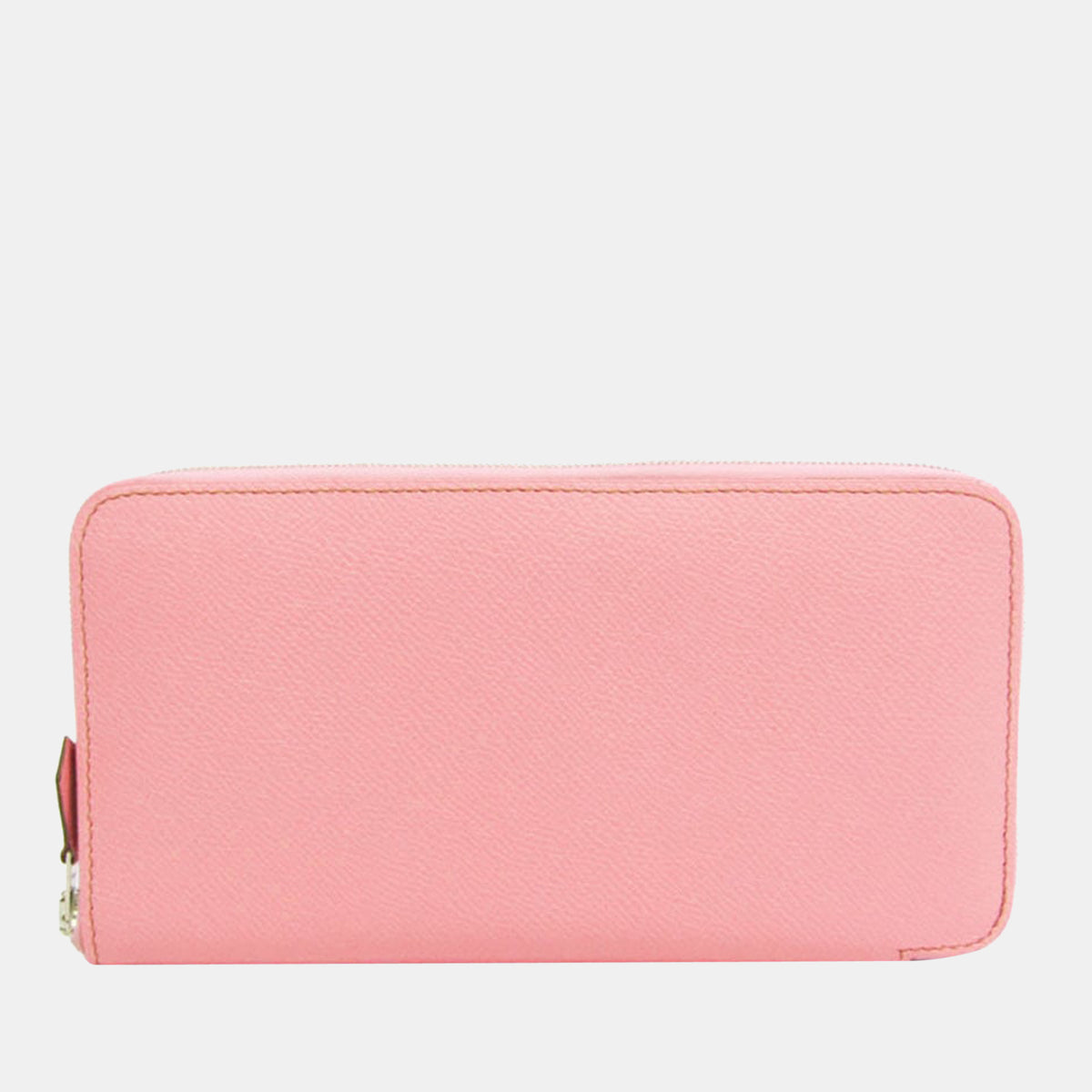 Hermès Azap Long Women's Epsom Leather Long Wallet (bi-fold) Rose Confe BF563234