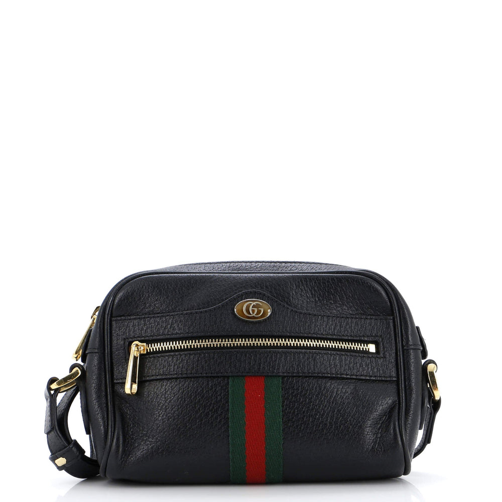 GUCCI Ophidia Shoulder Bag Leather Mini