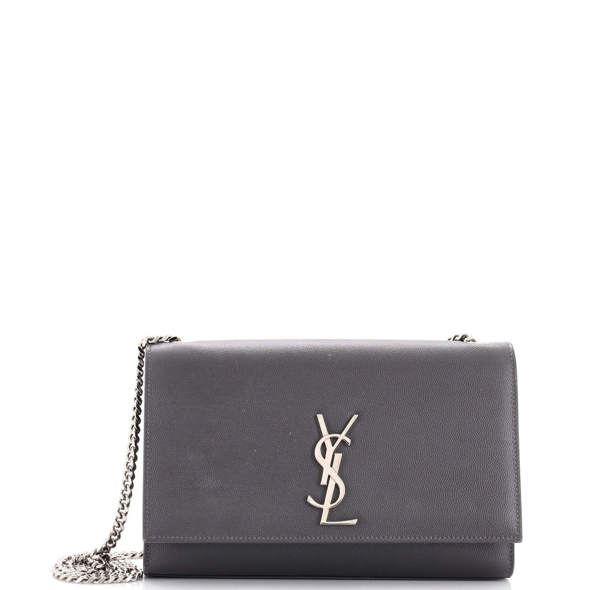 Saint Laurent Classic Monogram Crossbody Bag Grainy Leather Medium