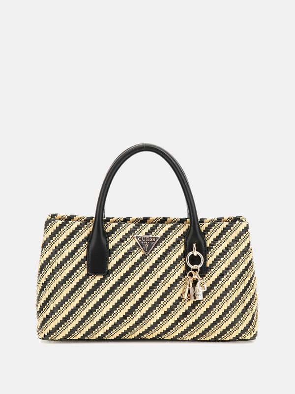 Guess Simona Raffia Handbag
