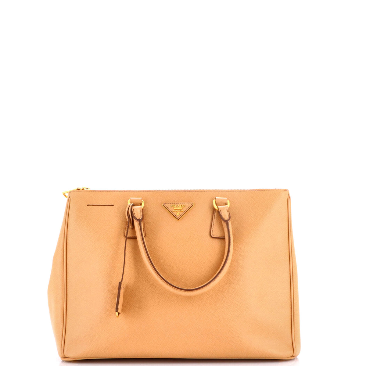 Prada PRADA Double Zip Lux Tote Saffiano Leather Large