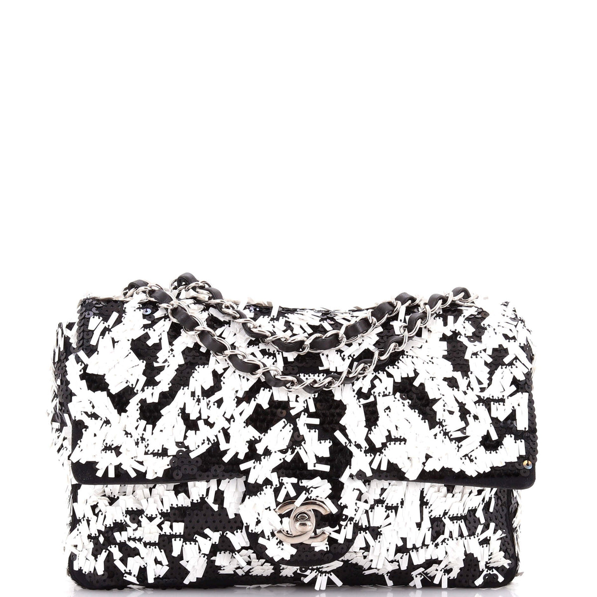 Chanel CHANEL CC Chain Flap Bag Sequins Medium