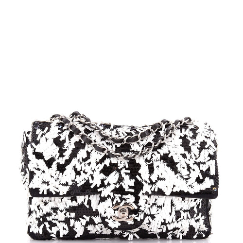 CHANEL CC Chain Flap Bag Sequins Medium