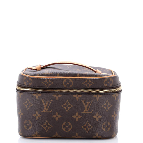 Nice Vanity Case Monogram Canvas Mini