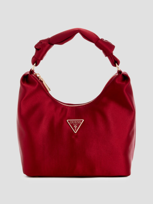 Velina Satin Hobo Bag