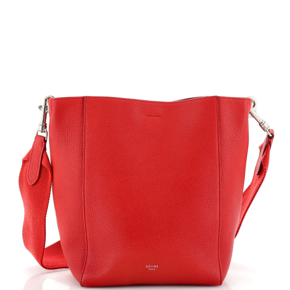 Celine CELINE Sangle Seau Bag Calfskin Small