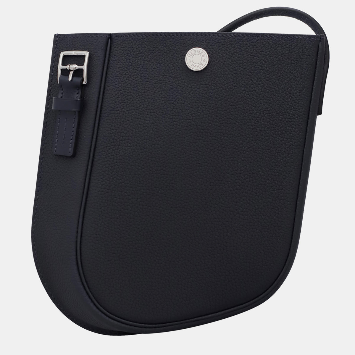 Hermès Blue Obscur Togo Leather Perspective Cavaliere 21 Bag