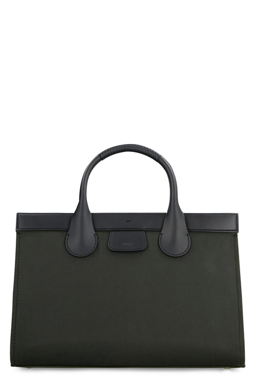 Women's Barbour X- Edith Canvas Tote Bag in Green | CHC23SS471J30 Color 96T