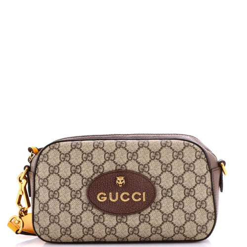 GUCCI Neo Vintage Camera Messenger Bag GG Coated Canvas