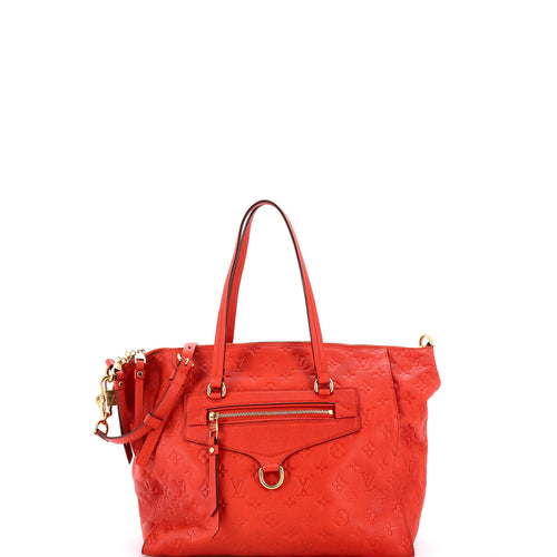 Lumineuse Handbag Monogram Empreinte Leather PM