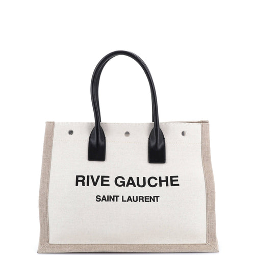 Rive Gauche Shopper Tote Canvas Small