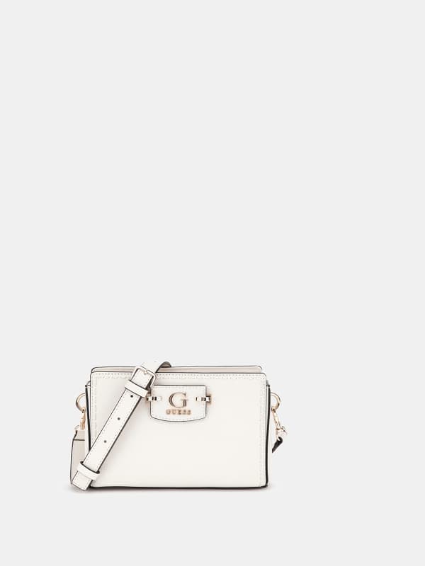 Guess Nastra Stitch-Detail Mini Crossbody