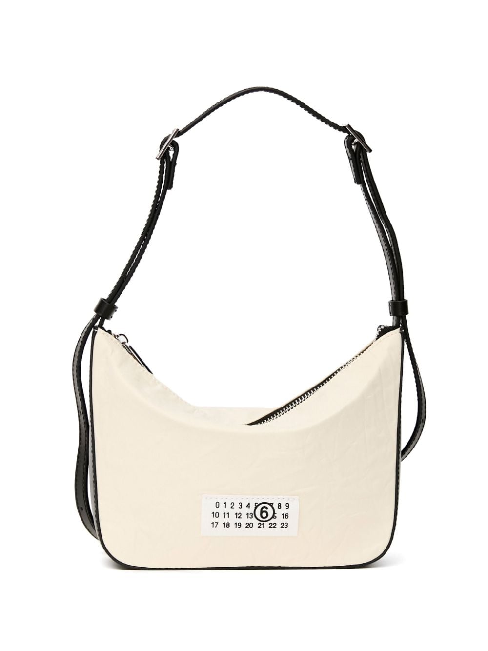 Women's Off-White Bag With Adjustable Strap in Offwhiteblack | Size UNI | SB5ZH0013 Color P6994T2006