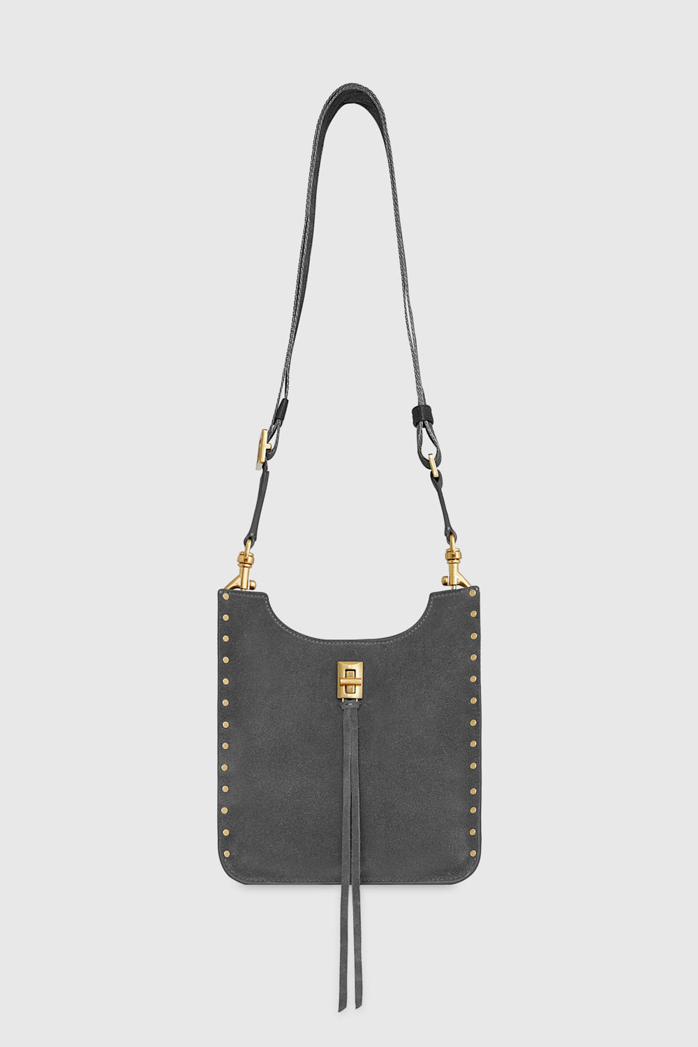 Rebecca Minkoff Darren Mini Feed Bag In Shadow