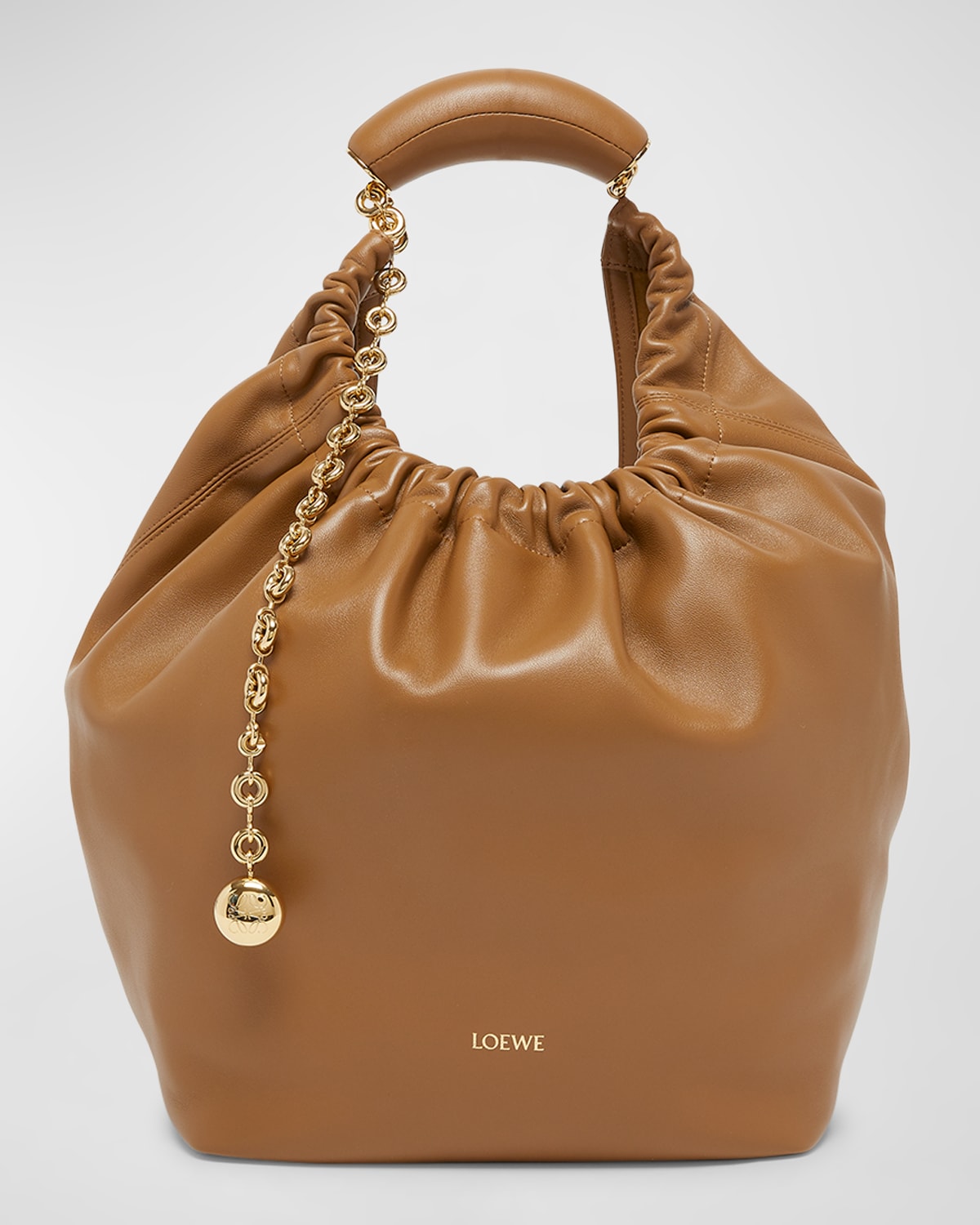 Loewe Squeeze Small Shoulder Bag in Napa Leather