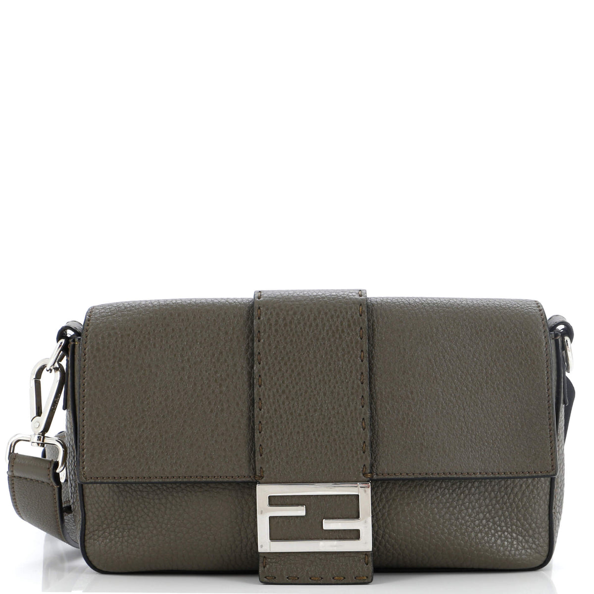 Fendi FENDI Selleria Baguette Convertible Belt Bag Leather Medium