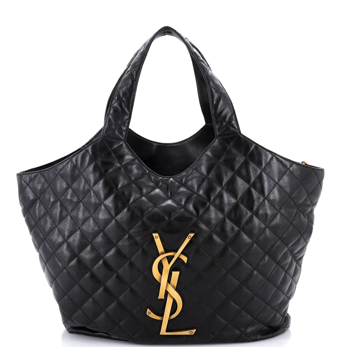Saint Laurent Icare Shopping Tote Quilted Leather Maxi