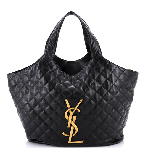 Icare Shopping Tote Quilted Leather Maxi