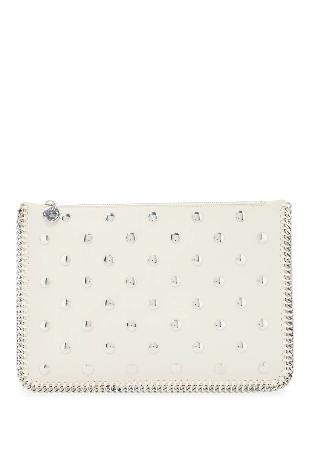 Stella Mccartney Women's Falabella Studded Pouch With in Neutro | 7B0112WP0447